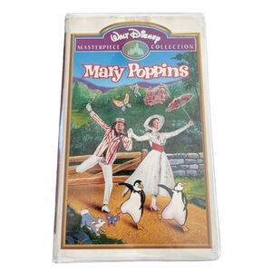 WALT DISNEY Mary Poppins Masterpiece Collection VHS
